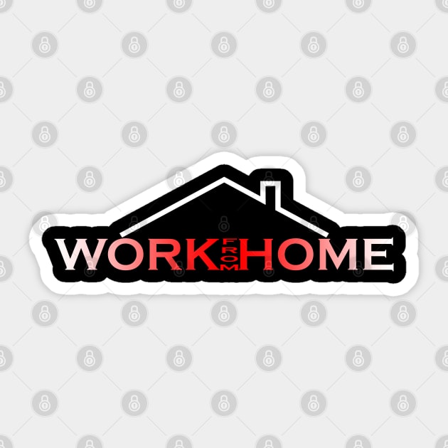 WFH - 11 Sticker by SanTees